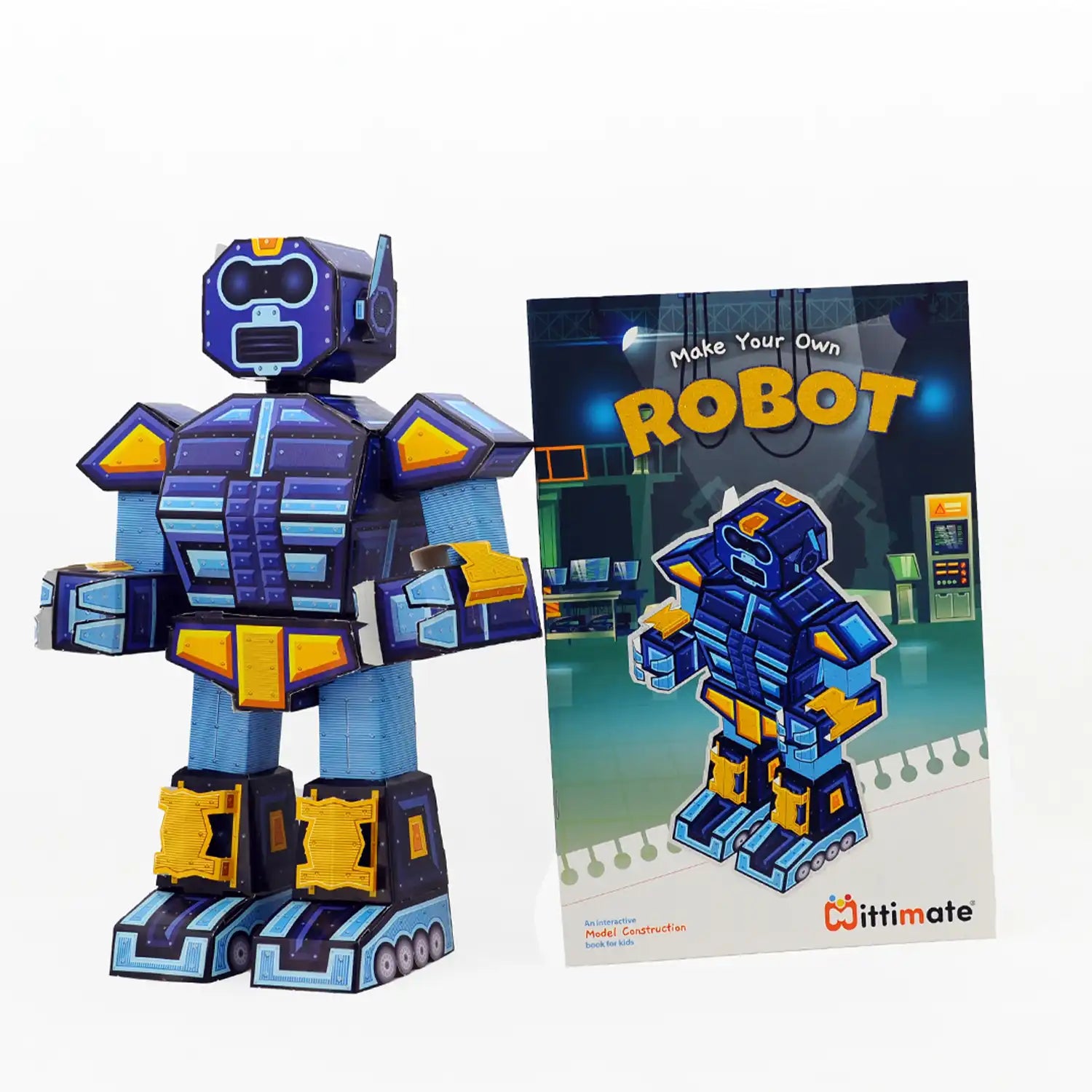 Buy DIY 3D Robot 27 Pieces Puzzle 8 12 Yrs Kids Mittimate