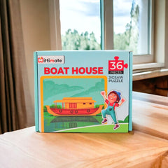 Boat house Jigsaw Puzzle |  Fun & Learning Games for kids