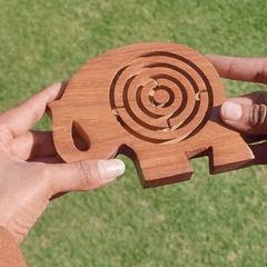 Maze Puzzle Labyrinth Elephant | Kids wooden Games | Fun & Learning