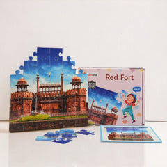 Red Fort Jigsaw Puzzle | Fun & Learning Games for kids