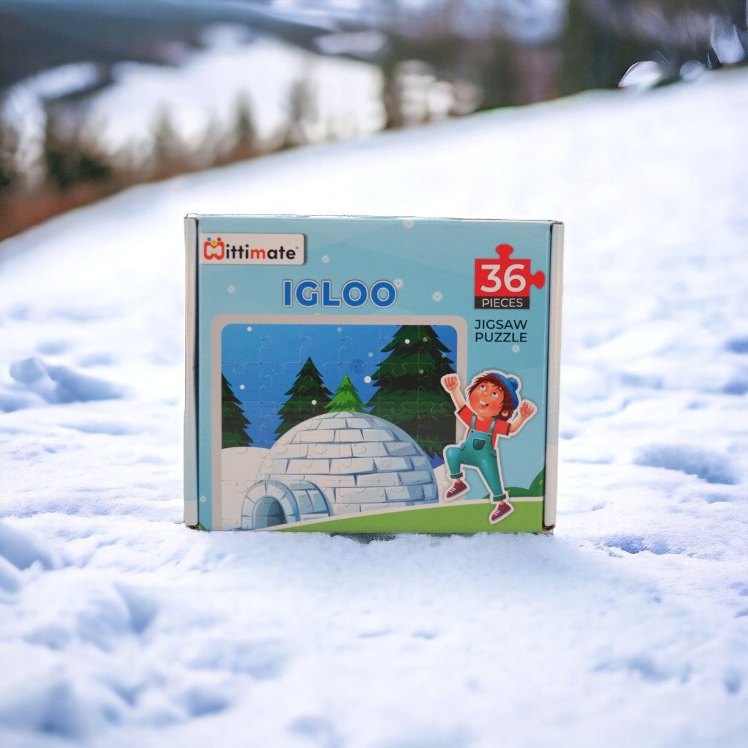 Igloo House Jigsaw Puzzles | Fun & Learning Games for kids
