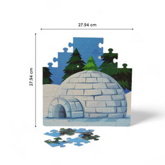 Igloo House Jigsaw Puzzles | Fun & Learning Games for kids