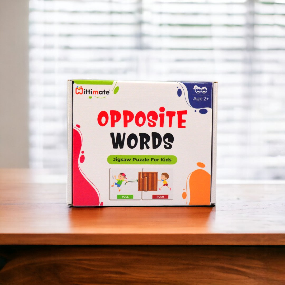 2 Pcs Opposite Words Jigsaw Puzzle  | Fun & Learning Games for kids