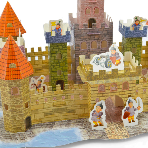 Buy DIY 3D Castle 44 Pieces Puzzle Book | 8-12 Yrs Kids – Mittimate