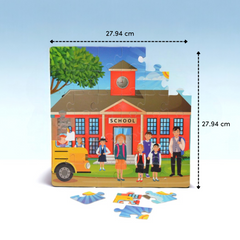 School Jigsaw Puzzles | Fun & Learning Games for kids