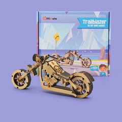 DIY - 3D Trailblazer Bike Model | Fun & Learning Cardboard Games for Kids