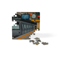Metro Station Jigsaw Puzzle | Fun & Learning Games for kids