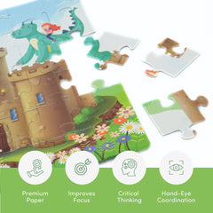 Castle Jigsaw Puzzle | Fun & Learning Games for Kids