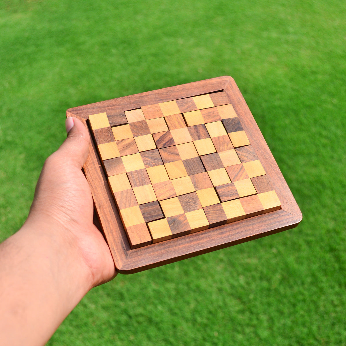 Wooden Brain Teaser Pentomino Puzzle Toy I 6 To 10 Yr Kid – Mittimate