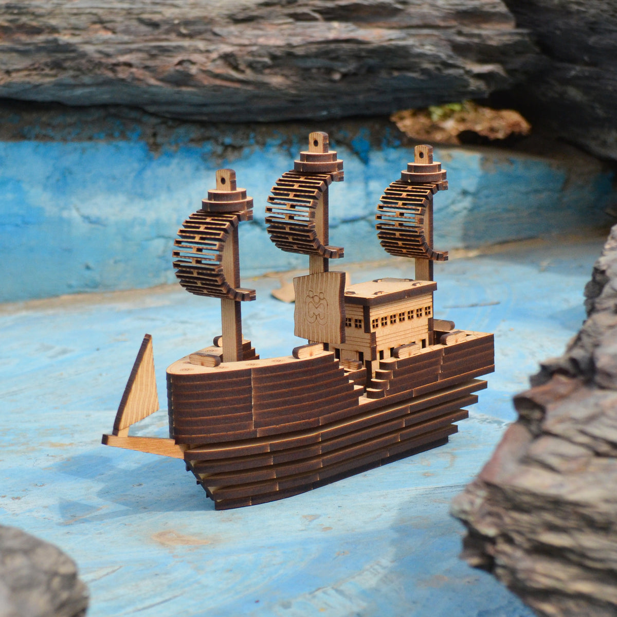 DIY - 3D Great White Ship Model   | Fun & Learning Cardboard Games for Kids