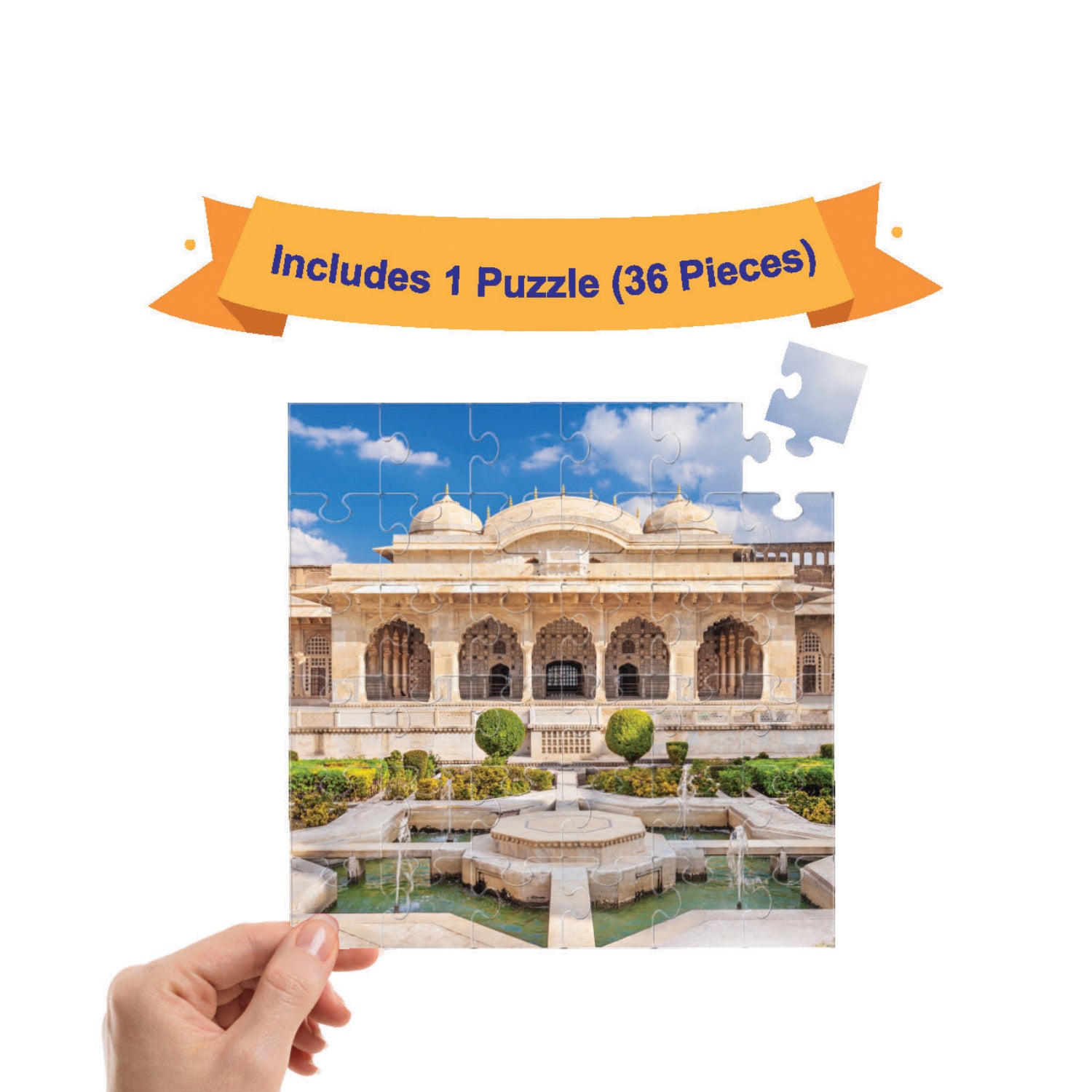 Amer Fort Jigsaw Puzzle |  Fun & Learning Games for kids
