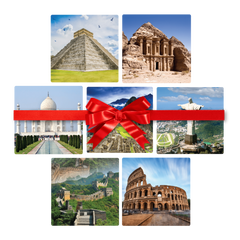 7 Wonders of World Jigsaw Puzzle Combo (Set of 7) - Fun & Learning Games for kids