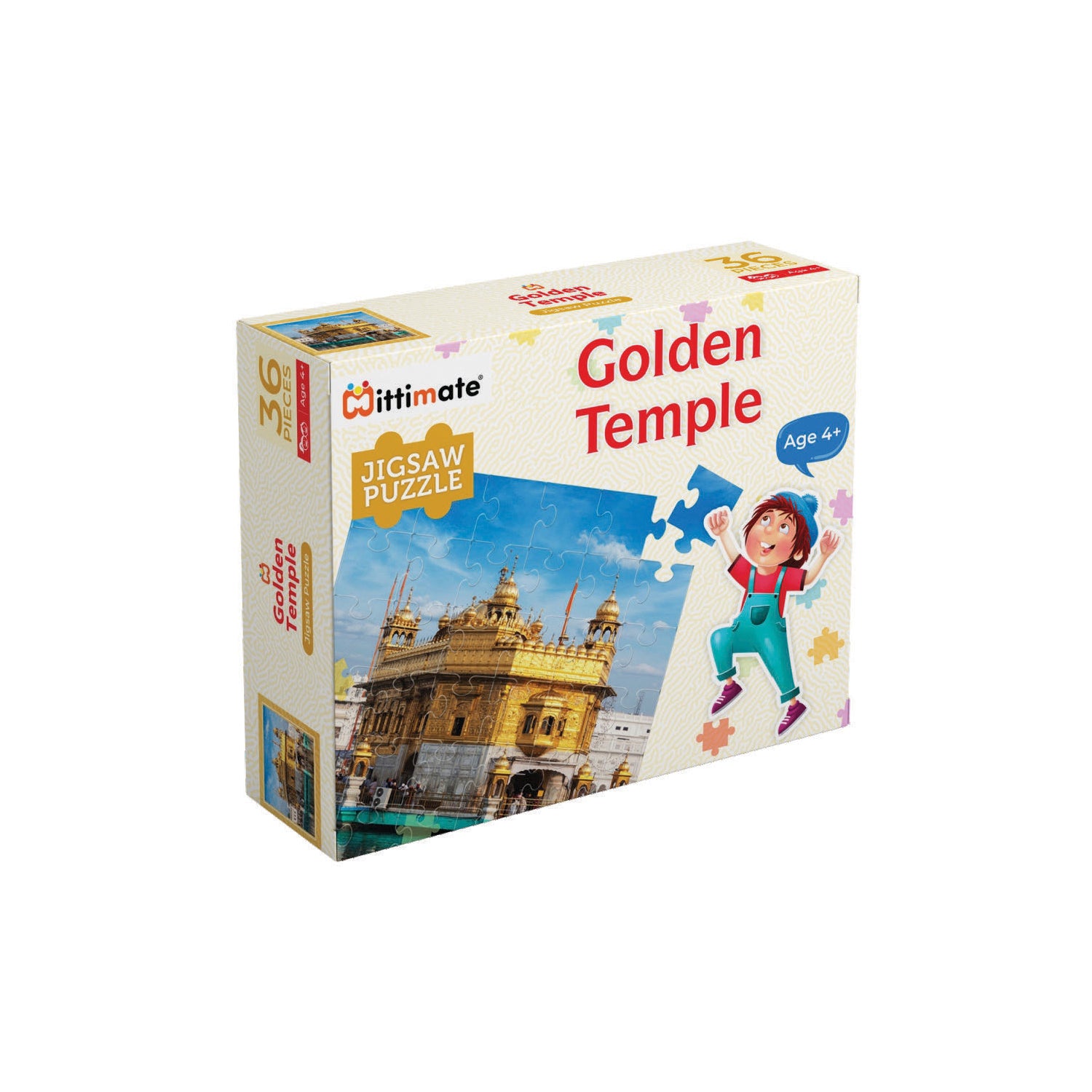 Golden Temple Jigsaw Puzzles | Fun & Learning Games for kids