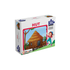 Hut Jigsaw Puzzles | Fun & Learning Games for kids