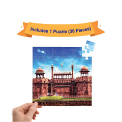 Red Fort Jigsaw Puzzle | Fun & Learning Games for kids