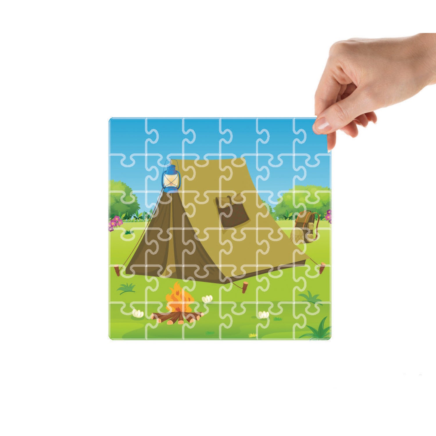 Tent House Jigsaw Puzzles | Fun & Learning Games for kids