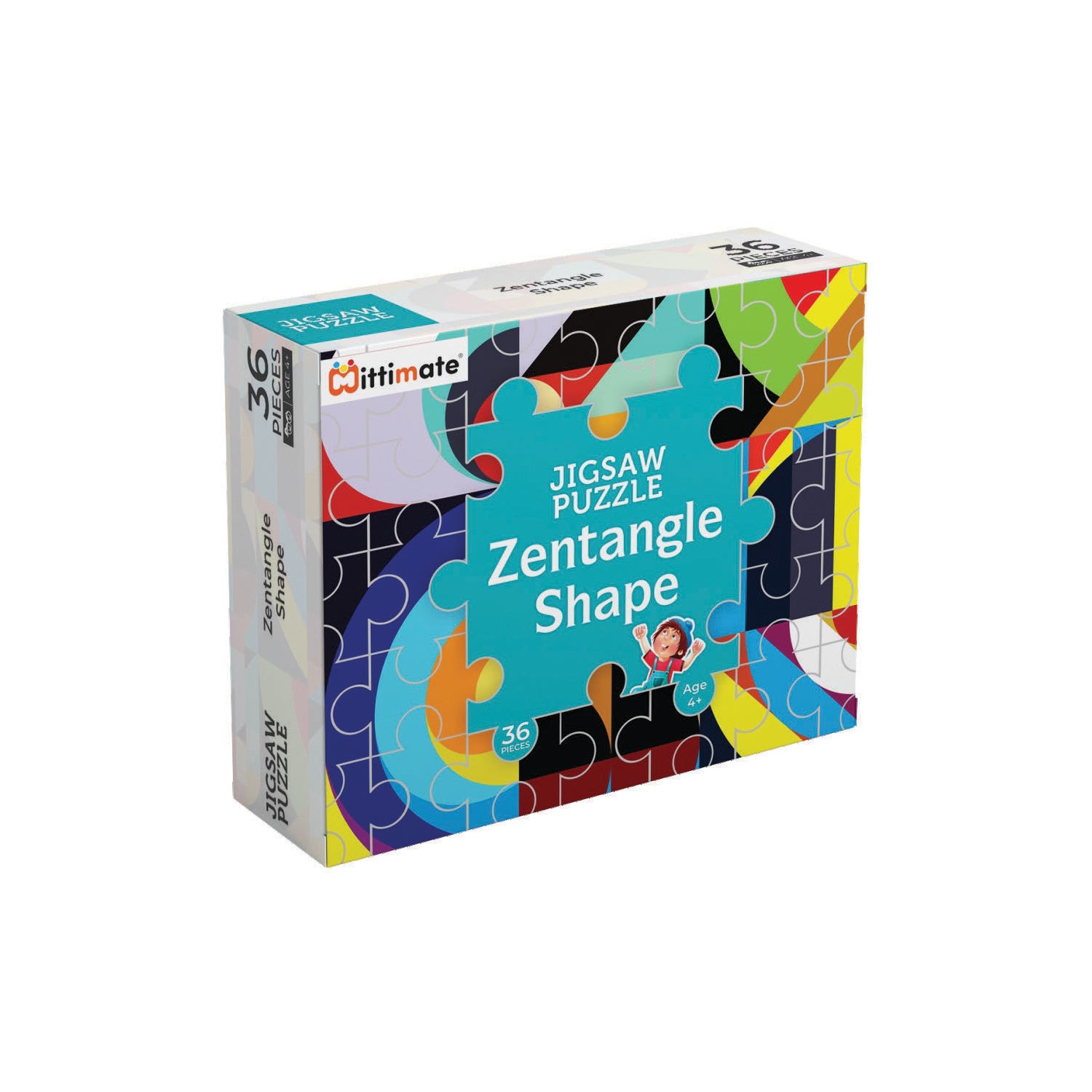 Zentangle Shape Jigsaw Puzzles | Fun & Learning Games for kids