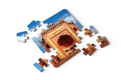 Indian Monuments Jigsaw Puzzle Combo (Set of 3 - AksharDham Mandir, Buland Darwaza, Sanchi Stupa)  - Fun & Learning Games for kids