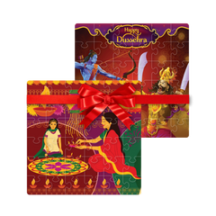 Diwali and Dussehra Jigsaw Puzzle Combo (Set of 2) - Fun & Learning Games for kids